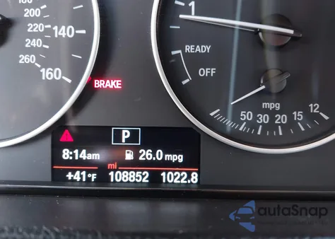 2015 BMW 320 I from USA, damaged, VIN WBA3B1C53FP831476